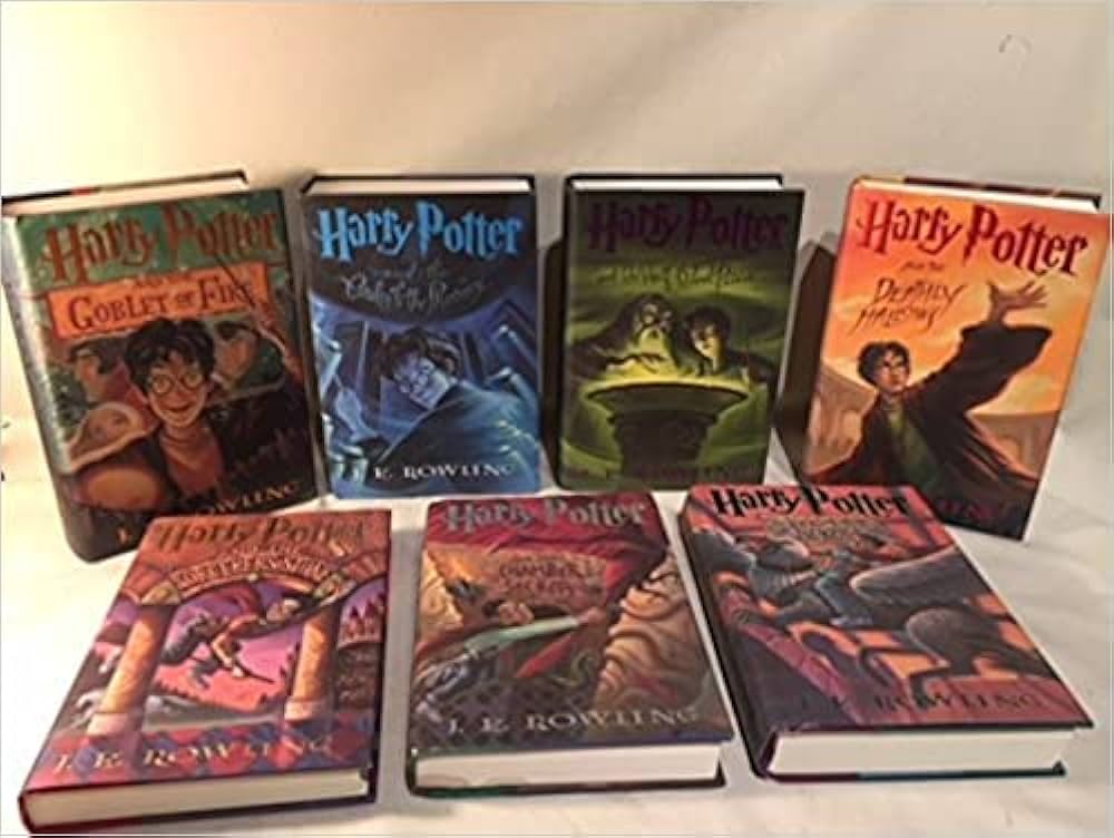 Harry Potter series 1-7 cover